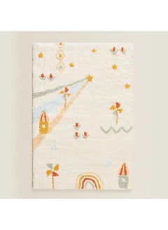 Thoraya Bedside Carpet Imitation Cashmere Bedside Crawl Rug for Living Room Bedroom Corridor Type 3 40x60cm / 15.7x23.6in  - Image 5