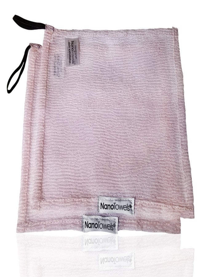 Life Miracle Nano Towels Skin Exfoliating Cleanser | Personal Microdermabrasion Face Wash, Pore Toner & Body Scrub Cloth | Chemical Free Dead Skin and Blackhead Remover. Korean Skin Care Secret | 2 Exfoliators - Image 3