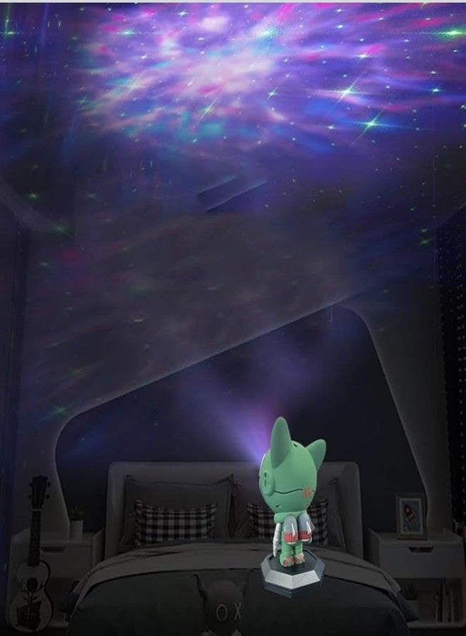 richtots Premium Star Projector Dog Night Light, Christmas Galaxy Projector with 360°Adjustable Design, Dog Light Projector with Nebula,Timer and Remote, Bedroom and Ceiling Projector (Green Dog) - Image 4