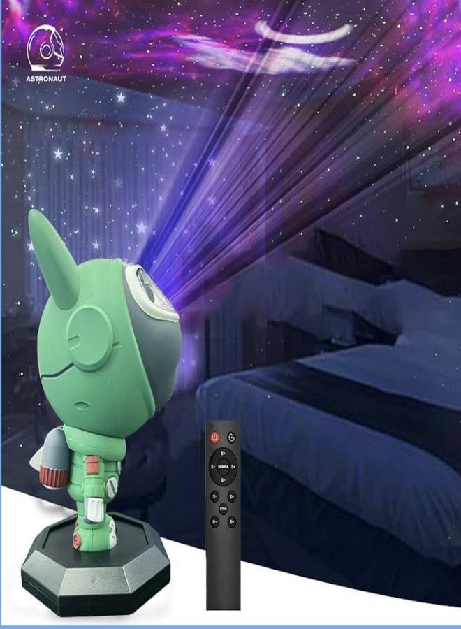 richtots Premium Star Projector Dog Night Light, Christmas Galaxy Projector with 360°Adjustable Design, Dog Light Projector with Nebula,Timer and Remote, Bedroom and Ceiling Projector (Green Dog) - Image 2