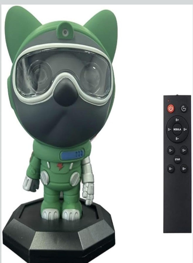 richtots Premium Star Projector Dog Night Light, Christmas Galaxy Projector with 360°Adjustable Design, Dog Light Projector with Nebula,Timer and Remote, Bedroom and Ceiling Projector (Green Dog) - Image 1