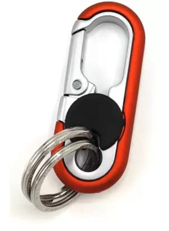 أومودا ميدالية مفاتيح معدنية فاخرة وأنيقة بخطاف قفل للرجال والنساء - Image 4