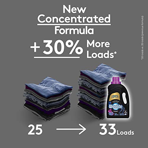 Woolite Dark Care Laundry Detergent, Midnight Breeze Scent, 50 oz/ 33 Loads *Packaging May Vary* (Pack of 2) - Image 5