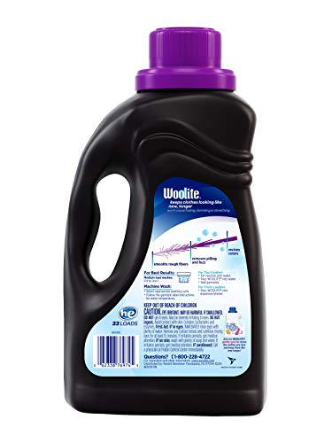 Woolite Dark Care Laundry Detergent, Midnight Breeze Scent, 50 oz/ 33 Loads *Packaging May Vary* (Pack of 2) - Image 2
