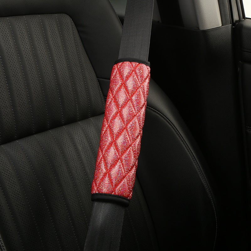 Lovely appearance design, classic quilting craft, adding a touch of color to your life — Car Shoulder Pad - Image 3