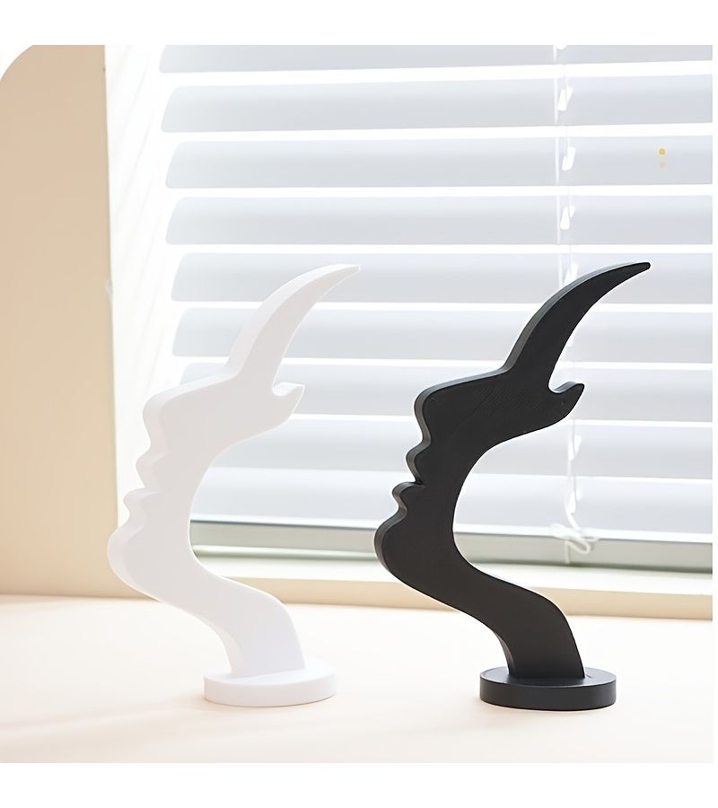 Creative White Arc Eyeglass Display Rack with Anti-slip Design for Desktop or Desktop Storage - Image 1
