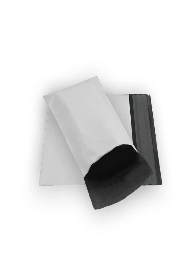 EcoSwift 10 EcoSwift 5 x 7 White Small Poly Mailers Size #0 Self Sealing Envelopes Plastic Shipping Mailing Bags 5x7 - Image 1