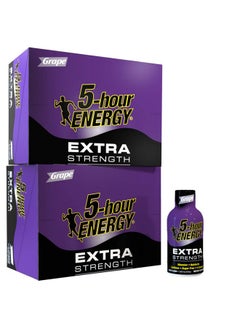 Health & Household 5-Hour Energy Shot, Extra Strength Grape, 1.93 Ounce, 24 Count  - Image 1