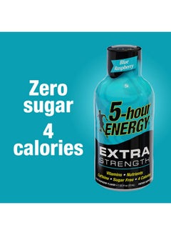 Health & Household 5-Hour Energy Shot, Extra Strength Grape, 1.93 Ounce, 24 Count  - Image 4
