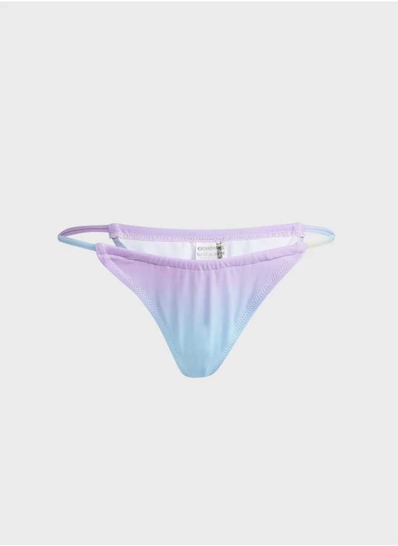 Candypants High Leg String Bikini Bottom