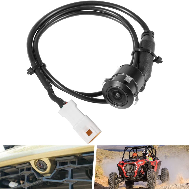 Bonbo for Polaris RZR Ride Command HD Wide-Angle Waterproof Front Camera - Plug and Play for Factory Installed 7" Ride Command, Not Compatible with Pro XP Models - Image 1