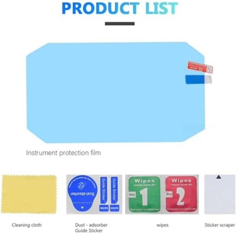 DEMULAX Motorcycle Dashboard Screen Protector - Image 2