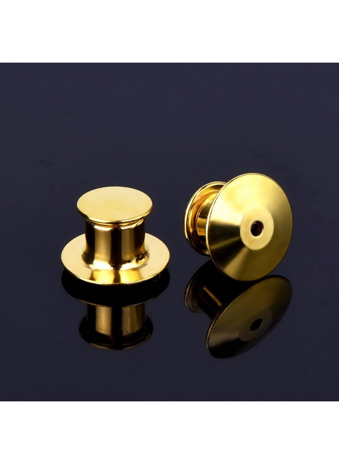 eBoot - eBoot 30 Pieces Golden Locking Pin Keepers Backs, No Tool Required - Image 1