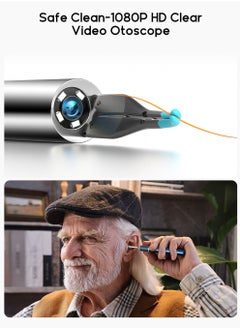 Bebird Bebird Note 5 Ear Wax Removal Kit Wi-Fi Visible Wax Elimination Spoon 10 Megapixels HD with 4 LED Lights for Ear Cleaning, Blue  - Image 5
