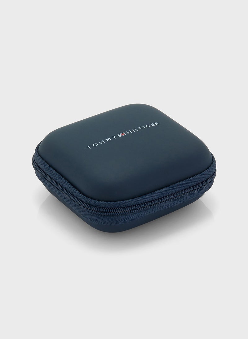 تومي هيلفيغر سوار تومي هيلفيغر للرجال من الفولاذ الأسود المطلي أيونيًا - Image 4