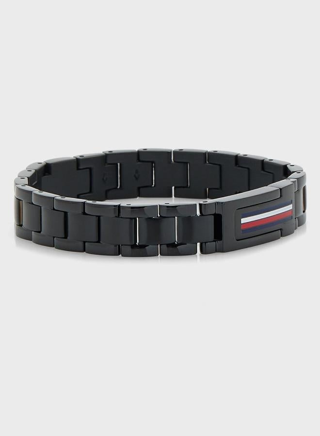 TOMMY HILFIGER Mens Link Bracelet With Black Ion Plating (Ip) - 2790597 - Image 2