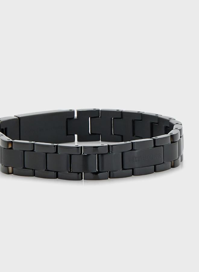 TOMMY HILFIGER Mens Link Bracelet With Black Ion Plating (Ip) - 2790597 - Image 3