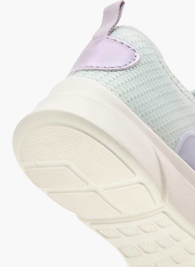 Dash أحذية رياضية للفتيات ذات تصميم بانيل سهل الارتداء مع حبال سحب - Image 4