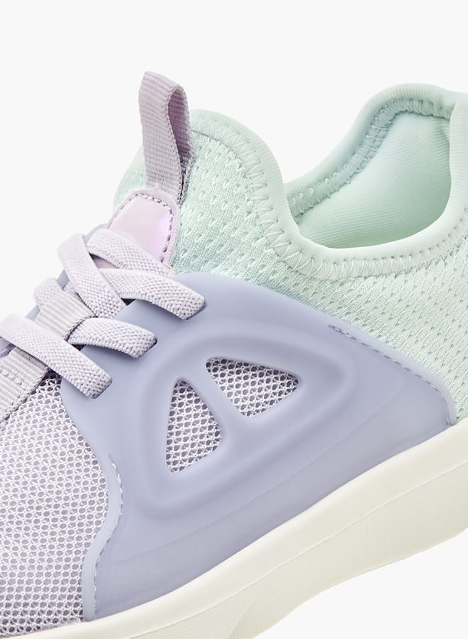 Dash أحذية رياضية للفتيات ذات تصميم بانيل سهل الارتداء مع حبال سحب - Image 3