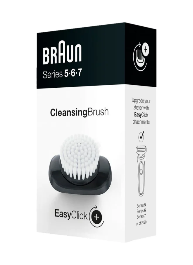 BRAUN Easyclick, Brush Refill For Series 5, 6 And 7 Electric Shaver (New Generation) - 03-Br Blk