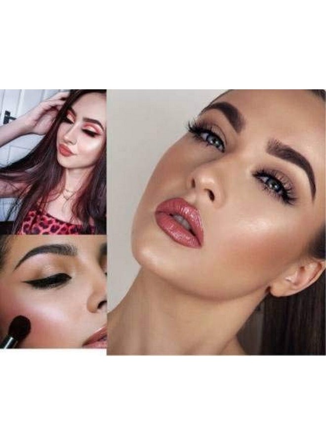 Chubs - Highlighter Blusher, Bronzer,Contour Combo Palette| Shimmer Brick | Brick Highlighter | Face Highlighter Palette | Bronzing Palette | Contouring Palette | Highlighter Palette| (Sunlight) - Image 1