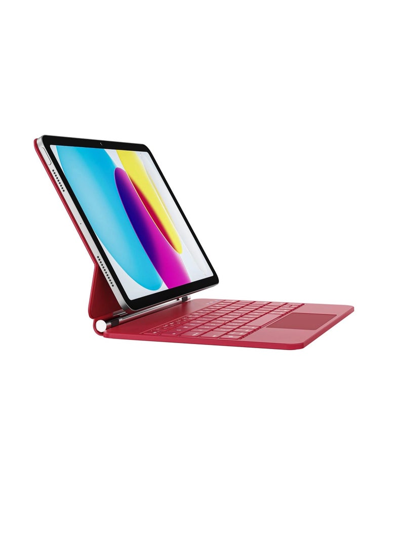 Magic Wireless Keyboard for iPad 10 & 11 2022 & 2025 10.9 (10th & 11th Generation) Arabic + English - Image 1