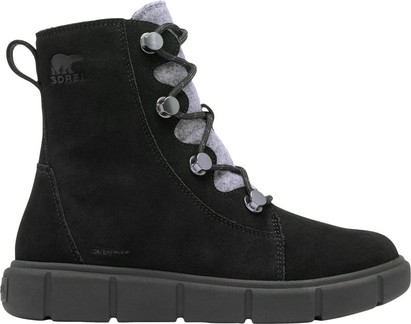 SOREL Women's Explorer lll Joan Waterproof Boot - Black, Black - 9 - Image 5