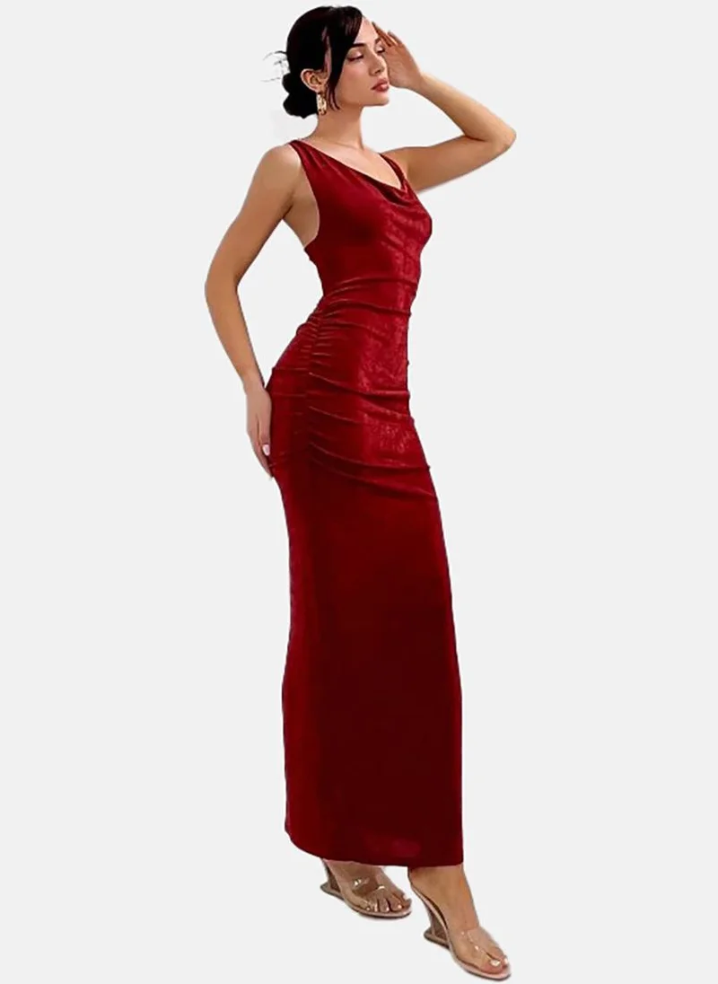 YUNIQEE Velvet Sleeveless Dress