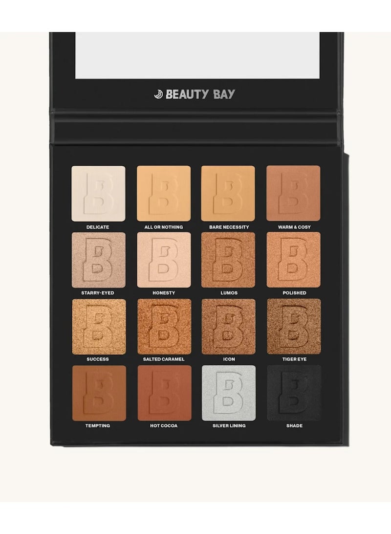 Beauty Bay 16 Color Eyeshadow Palette - NUDE - Image 1