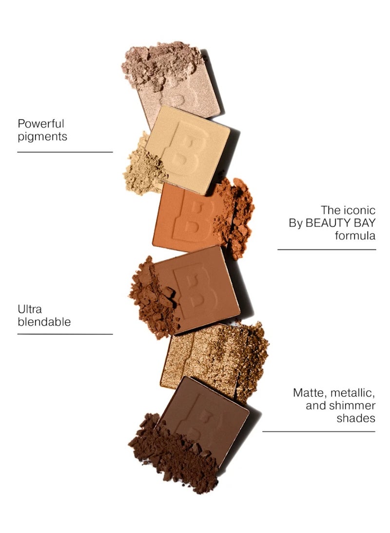 Beauty Bay 16 Color Eyeshadow Palette - NUDE - Image 5