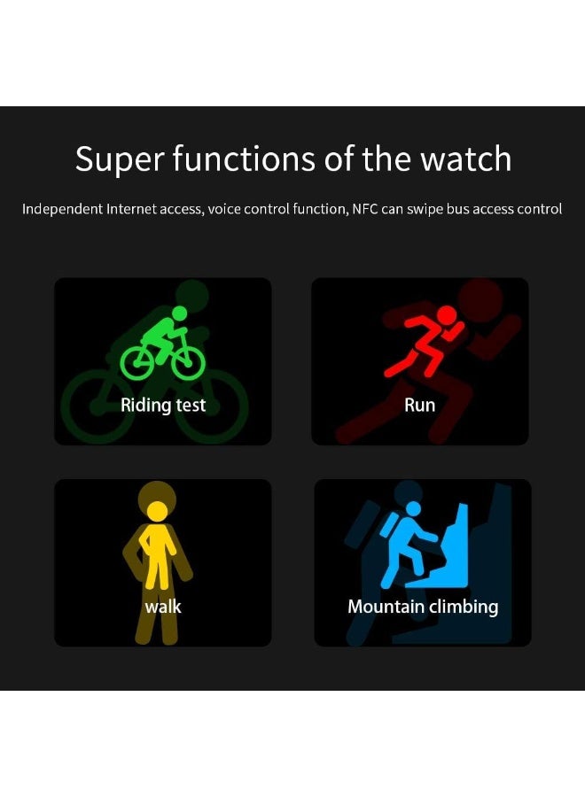 Smart Watch for Girls Boys Teens Men Women – Fitness Tracker with Blood Pressure Heart Rate Monitor, Call Message Notification, Sleep Monitor, Bluetooth Smartwatch for Android iOS  - Image 4