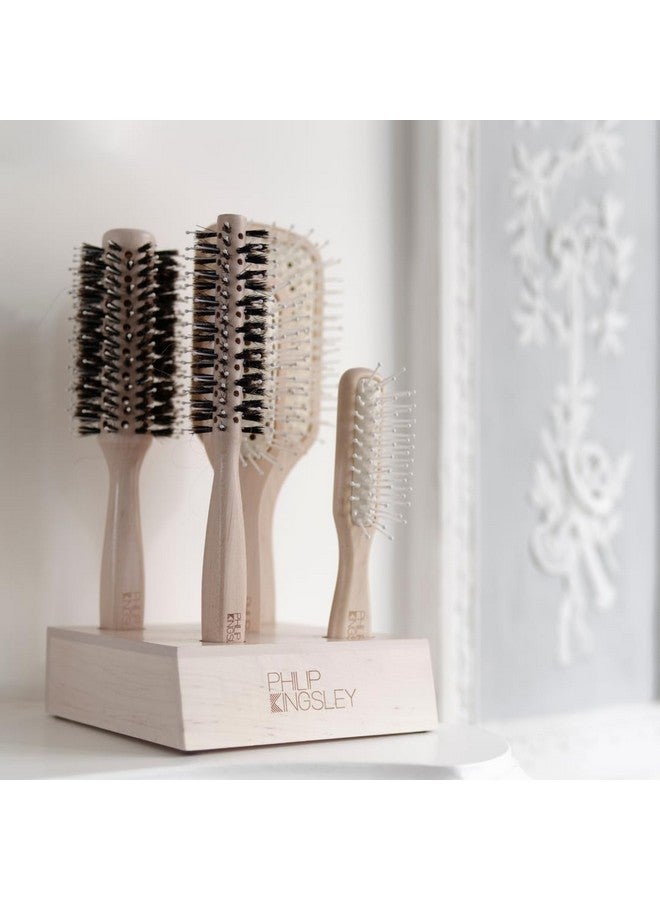 فيليب كينجزلي فرشاة شعر ذات فتحات تهوية لتجفيف الجذور ورفع وتصفيف الشعر، فرش مضادة للكهرباء الساكنة - Image 2
