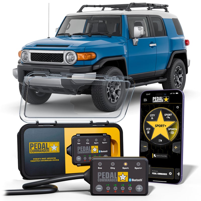 PEDAL COMMANDER Throttle Response Controller compatible with Toyota FJ Cruiser 20072014 4 Driving Modes 36 Settings Plug Play Bluetooth AntiTheft FJ Cruiser Accessories