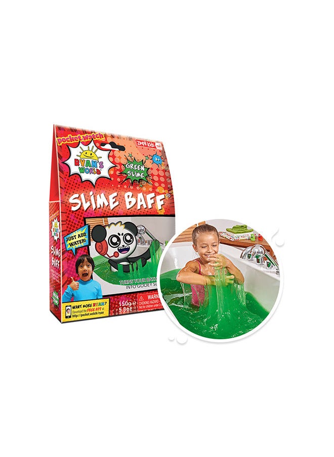 Zimpli Kids - سلايم باف عالم رايان أخضر، 150غ - Image 1