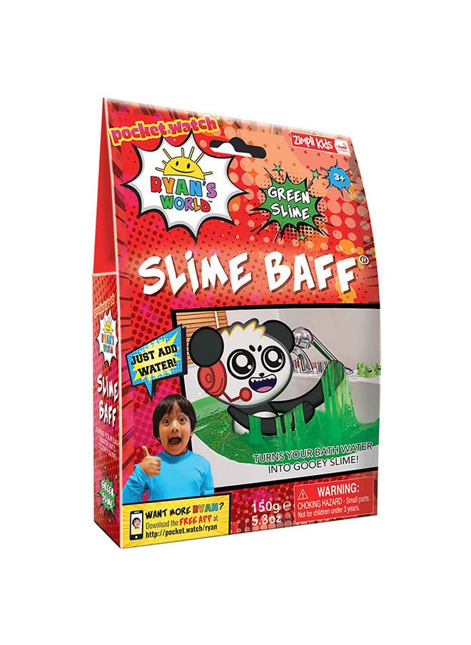 Zimpli Kids - سلايم باف عالم رايان أخضر، 150غ - Image 1
