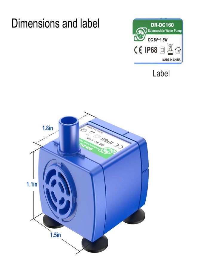 Wonder Creature Cat Fountain Pump for Cupcake and 360 Stainless Steel Fountains, Replacement Motor for Pet Water Fountain - Image 3