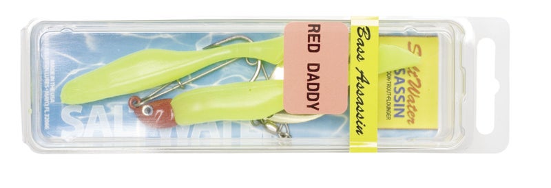 Bass Assassin Saltwater Red Daddy Spinner-2 Per Bag (New Penny, 4-Inch) - Image 4