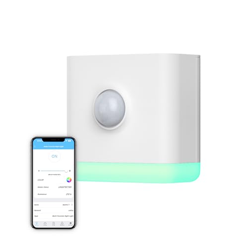 THIRDREALITY Multi-Function Night Light, Zigbee Repeater, 3-in-1 Combines a Motion Sensor, a Illumination Sensor and RGB Color Night Light, 1-100% Adjustable Brightness, Zigbee hub Required - Image 1