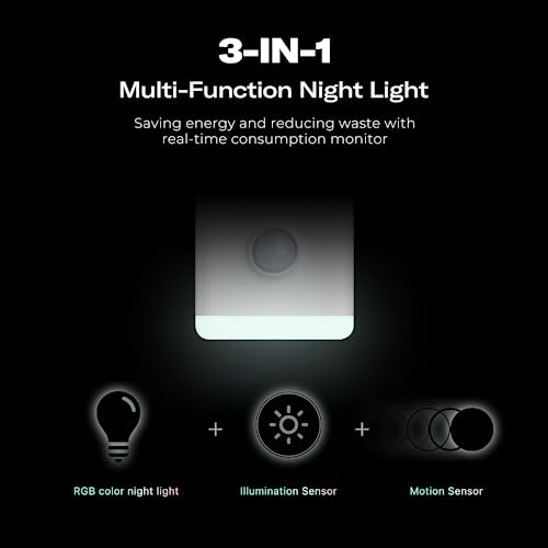 THIRDREALITY Multi-Function Night Light, Zigbee Repeater, 3-in-1 Combines a Motion Sensor, a Illumination Sensor and RGB Color Night Light, 1-100% Adjustable Brightness, Zigbee hub Required - Image 5