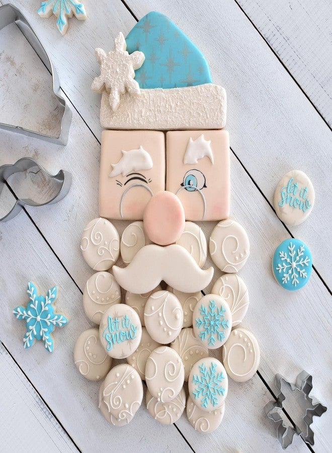 Anniversary House Santa Claus Cookie Cutter Set, 6-Piece, Gray - Image 5