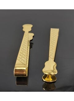 ماركة غير محددة ملقط فحم ذهبي ١ قطعة  - Image 1