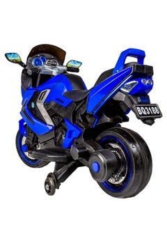 Generic Racer Blue - Ride-on Motorcycle for Kids - BQ-3188  - Image 4