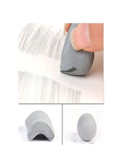 Keepsmiling Cape Smiling Black and White Pencil Set with Blending Trunks and Knotted Erasers for Artist Students (Drawing Set)  - Image 3