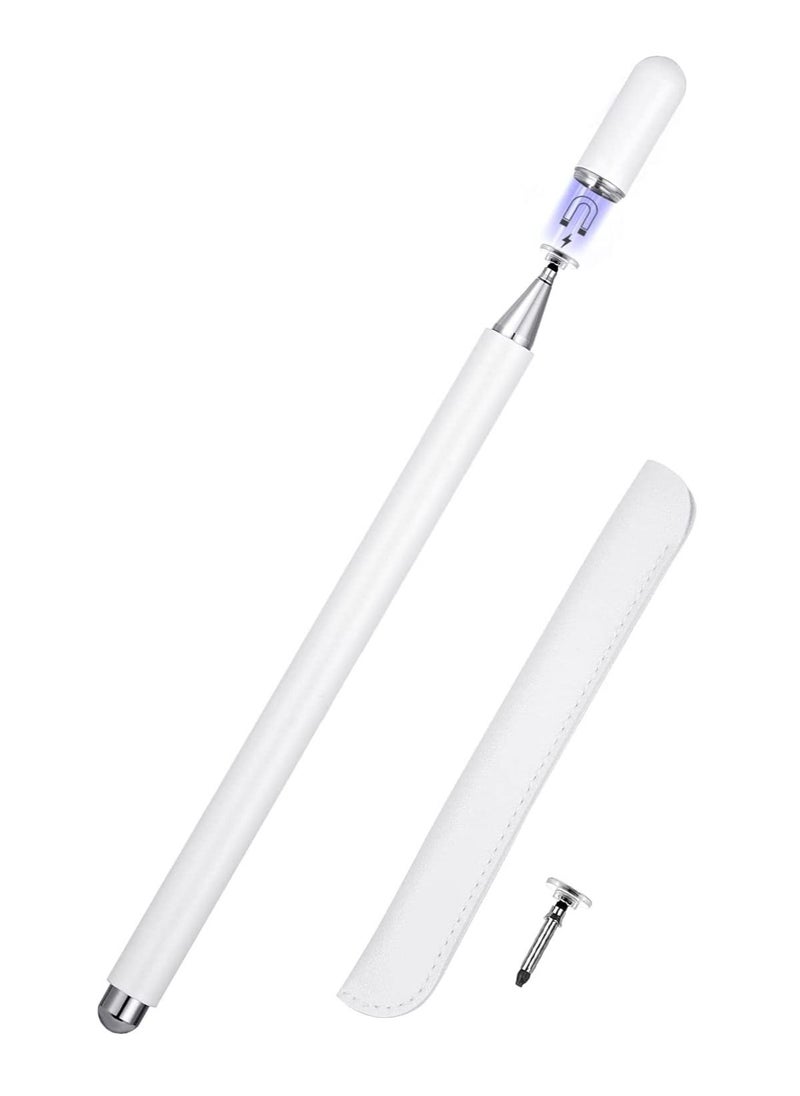 FACEHUB47.UK - Stylus,  Capacitive Pen High Sensitivity & Fine Point Dsic Tip, Magnetism Cover Cap, Universal for Apple/iPhone/Ipad pro/Mini/Air/Android/Microsoft/Surface and Other Touch Screens - Image 1