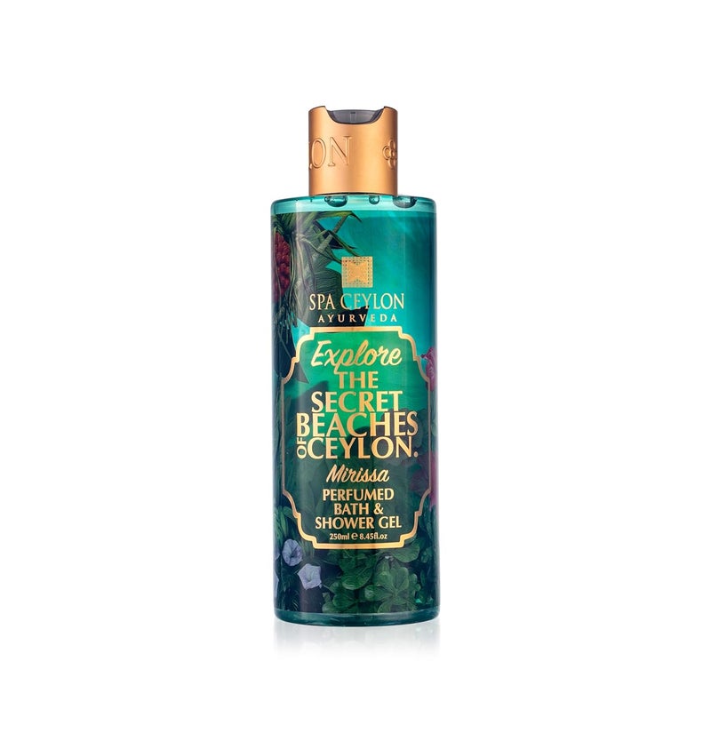 SPA CEYLON Mirissa Perfumed Bath Shower Gel Natural Body Wash Moisturizing Body Cleanser Foaming Gel Paraben Sulphate FragranceFree Suitable For All Skin Types - Image 1