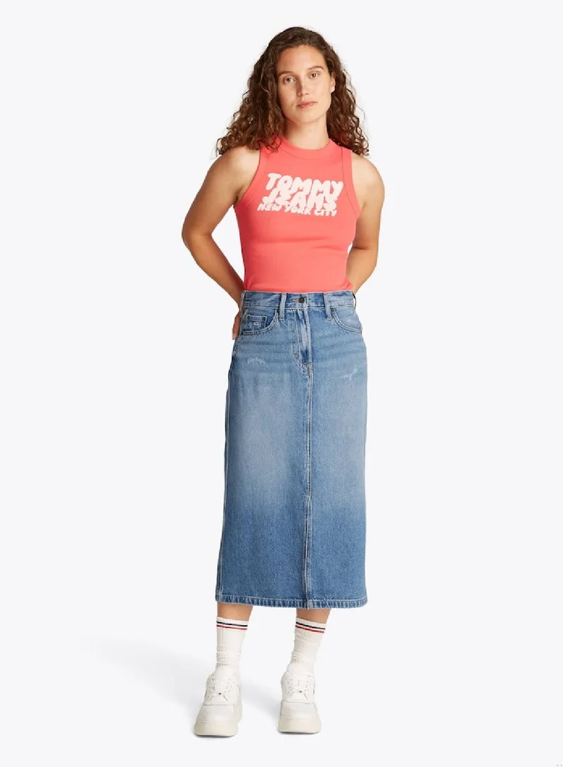 TOMMY JEANS Claire Midi Skirt