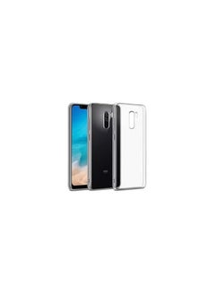 جراب متوافق مع جراب Xiaomi Poco F1 جراب شفاف من مادة TPU الناعمة من السيليكون المرن المقاوم للخدش لحماية الكاميرا غطاء شفاف من مادة TPU - شفاف