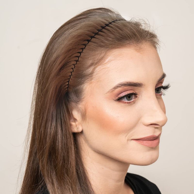 TCOTBE 5 Pcs U Shape Hair Styling Accessories - Wavy Combs, U Pin Clips, Metal Wire Combs, Mini Bangs Holders for Updo Styling, Hair Finishing Fixers, and Invisible Hairstyles for Girls and Women - Image 5