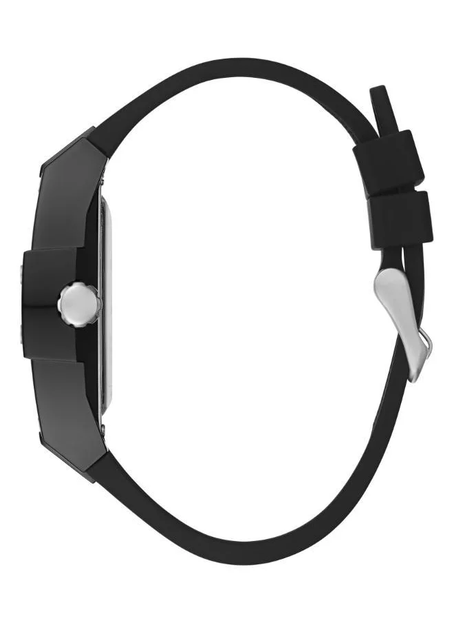 GUESS Phoenix Leather Strap Analog Watch