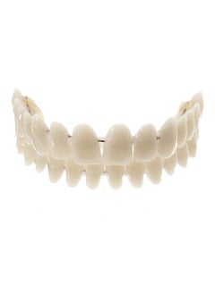 HaLunhi Resin Dentures, Dental Teaching Models, Resin Dentures For Patients With Missing Oral Cavity, Dental Supply Accessories (A Set Of Upper And Lower Teeth)  - Image 3